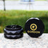 Gordon Diamond Surface Aluminum Alloy Herb Grinder, Black 50 mm Smoker Grinder, 4 Lay Easy Clean Herb Grinders